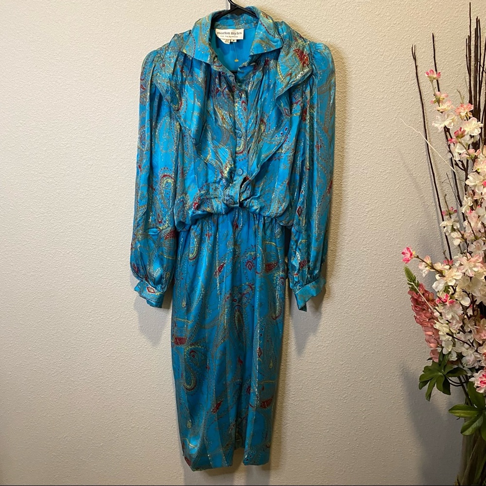 NWOT🔥 VINTAGE 100% SILK DRESS